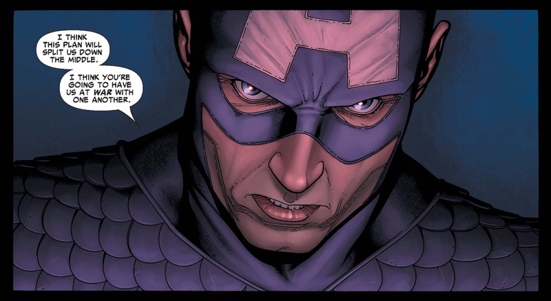 Illustration for article titled With Civil War, Marvel dusted off inane source material for superfights
